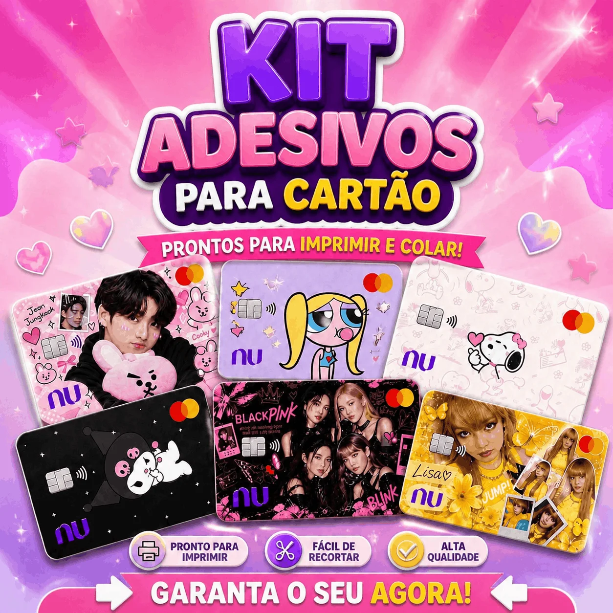 Kit de Adesivos