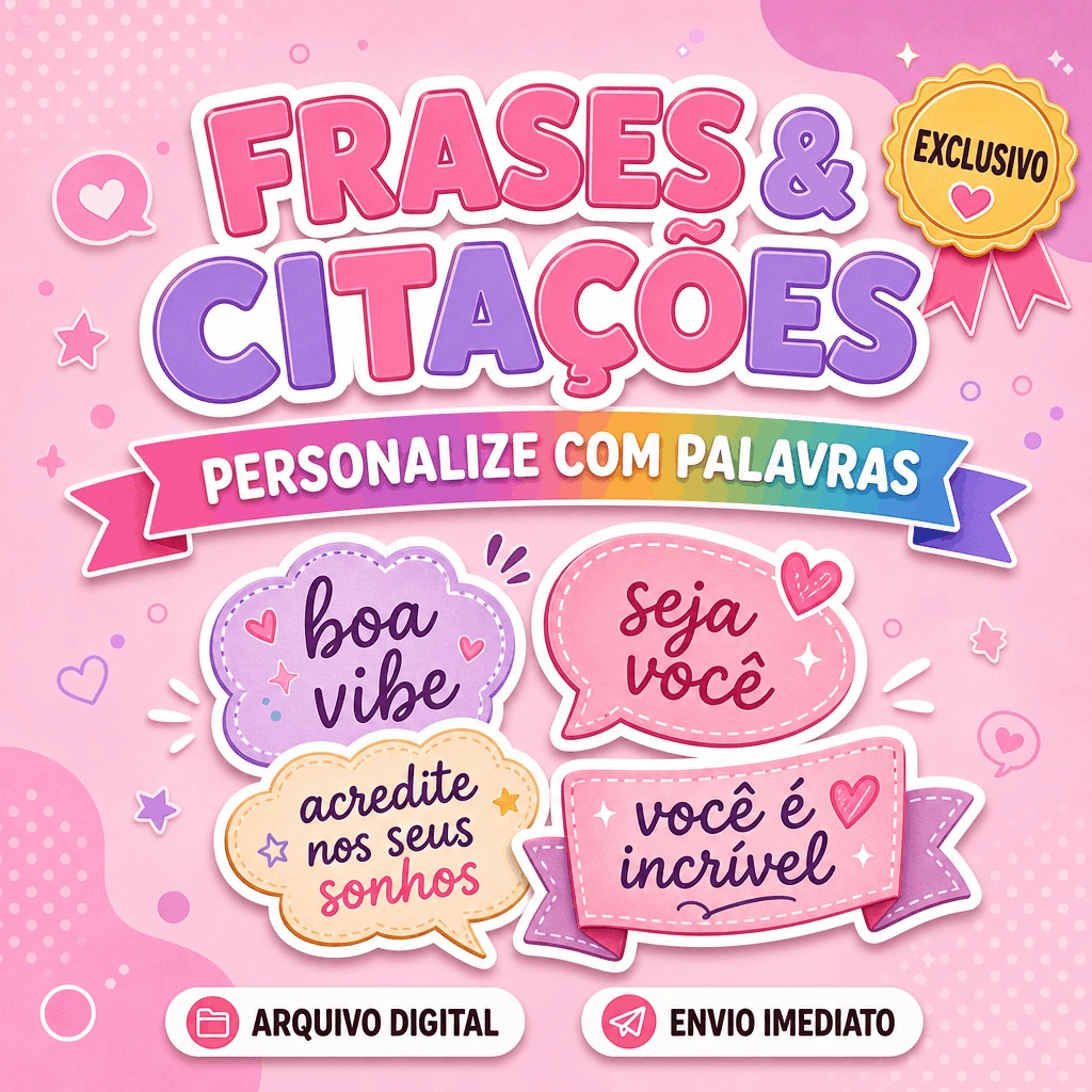 Pack Frases e Citações